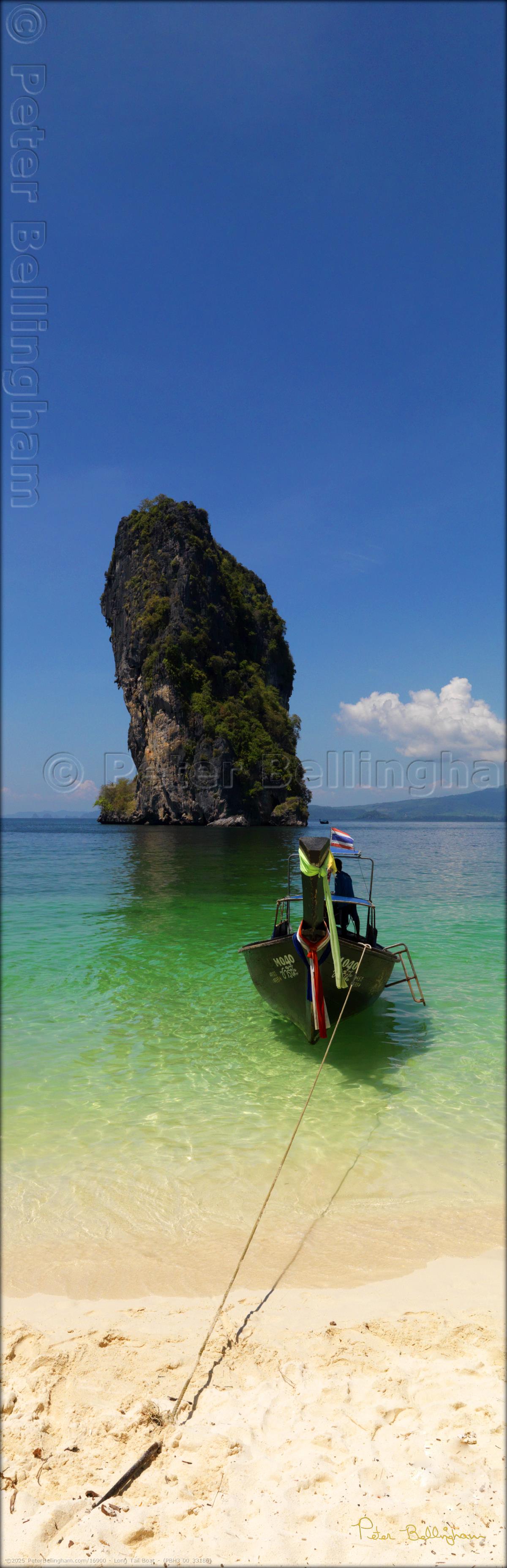 Peter Bellingham Photography Long Tail Boat - (PBH3 00 33186)
